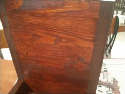 תמונה כדי לראות איך נראה הצבע מקרוב