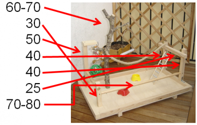 הנה רשימת המידות