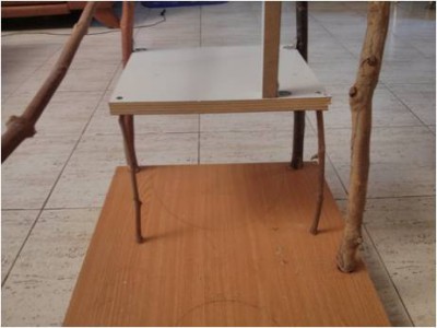 המקום שהסולם מתוכנן להיות