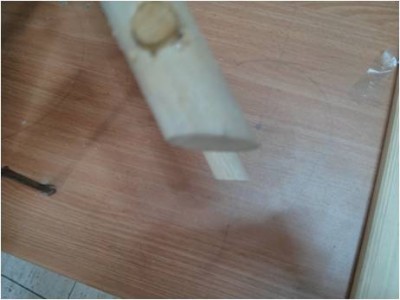 חיתוך בזוית מתאימה למשטח המגרש משחקים