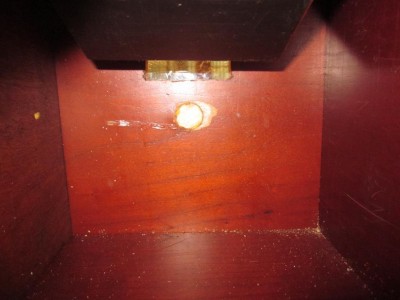 תא ההטלה מבפנים